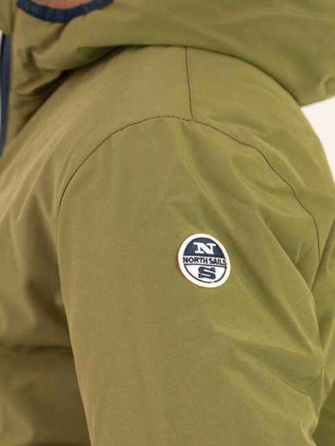 SOFTSHELL Hooded bomber jacket ivy green - Men's Jackets