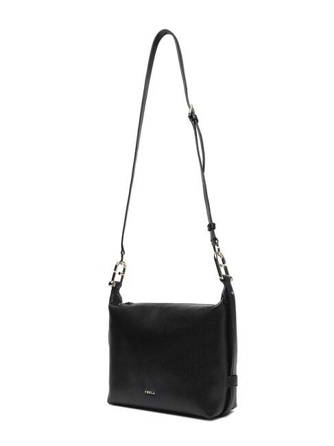 TONIE Small leather bag with shoulder strap Black - Women’s Bags