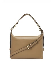 FURLA TONIE Leather shoulder bag with shoulder strap toffee - Women’s Bags - 2