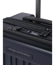 PIQUADRO PQ-LIGHT Pilot trolley with 15.6" laptop holder matte black - Trolley Pilot Case - Buy Online! - 4