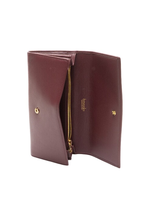 BASIC Leather continental wallet burgundy - Women&rsquo;s Wallets