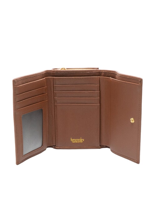 BASIC Medium leather wallet brown - Women&rsquo;s Wallets