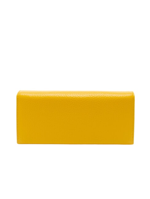 BASIC Large continental leather wallet yellow - Women&rsquo;s Wallets
