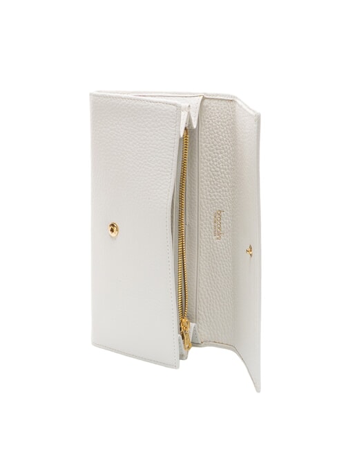 BASIC Large continental leather wallet white - Women&rsquo;s Wallets