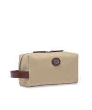 THE BRIDGE STORY Leather and canvas beauty case - Beauty Case