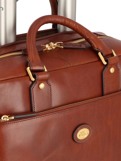 STORY Leather pilot trolley for 13" laptop BROWN - Trolley Pilot Case - Buy Online!
