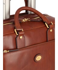 THE BRIDGE STORY Leather pilot trolley for 13" laptop BROWN - Trolley Pilot Case - Buy Online! - 4