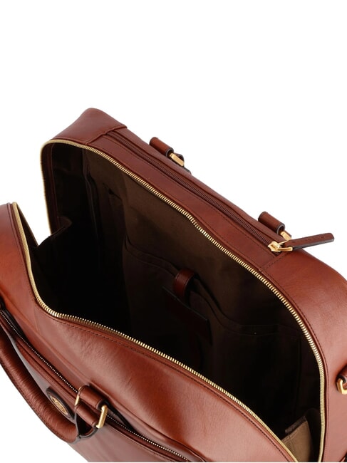 STORY Leather pilot trolley for 13" laptop BROWN - Trolley Pilot Case - Buy Online!