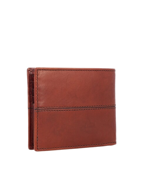 VESPUCCI 8cc leather wallet BROWN - Men&rsquo;s Wallets