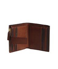THE BRIDGE LUCREZIA Compact leather wallet - Women’s Wallets