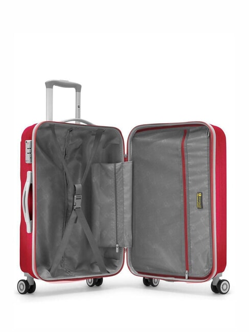 FLIGHT Medium size trolley Red - Rigid Trolley Cases