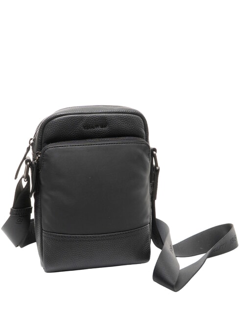 SCOTT Leather bag black - Over-the-shoulder Bags for Men
