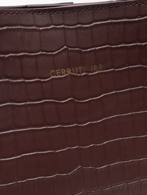 ISABELLE Shoulder bag, leather burgundy - Women’s Bags