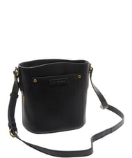 THE BRIDGE CECILIA Leather shoulder strap Black Gold - Women&rsquo;s Bags - 2