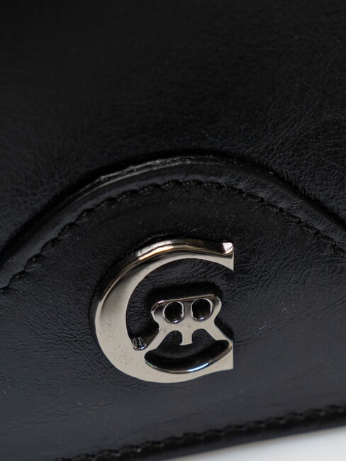 CERRUTIS Mini shoulder bag, in leather black - Women’s Bags