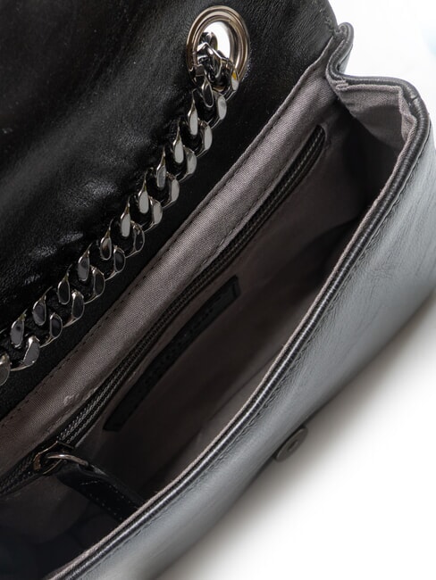 CERRUTIS Mini shoulder bag, in leather black - Women’s Bags