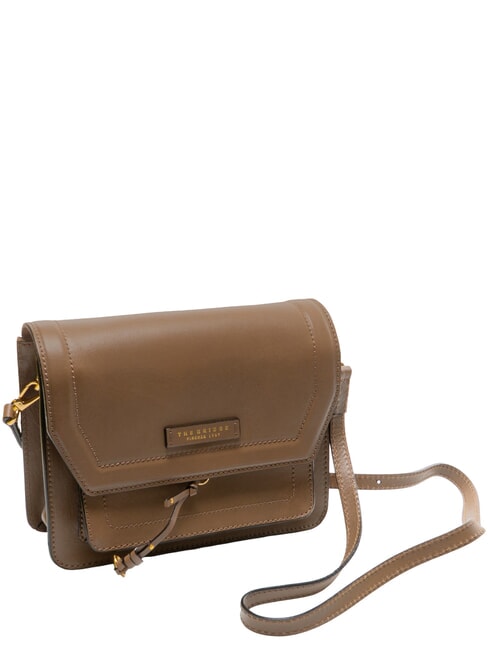 ELBA Shoulder bag, in leather oyster abb. gold - Women’s Bags