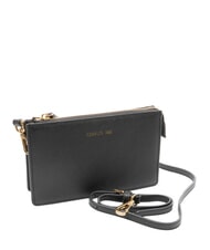 CERRUTI CERRUTIS Clutch bag with shoulder strap, in leather - Women’s Bags