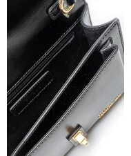 CERRUTI SAMANTHA Mini shoulder bag, in leather black - Women’s Bags - 4