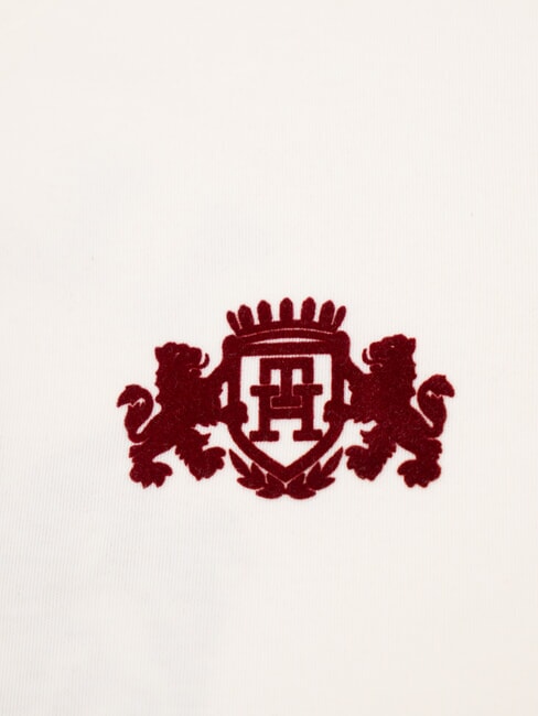 TH KIDS Long-sleeved T-shirt with crest ancient white - Child T-shirt