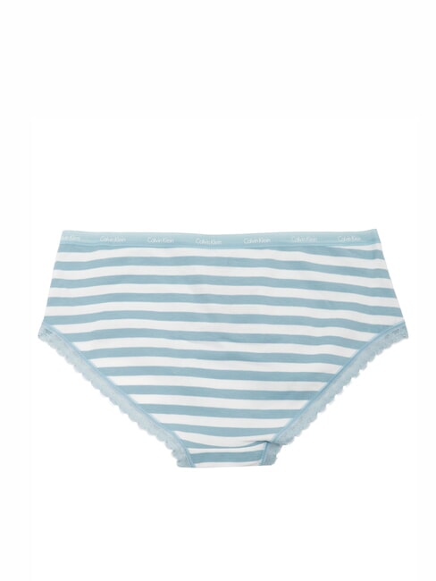 CK High-sided briefs with lace rainer stripe_tourmaline - Women's briefs
