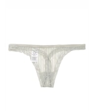 CALVIN KLEIN CK Thong with lace morse stripe_rich clay - Women's briefs - 2