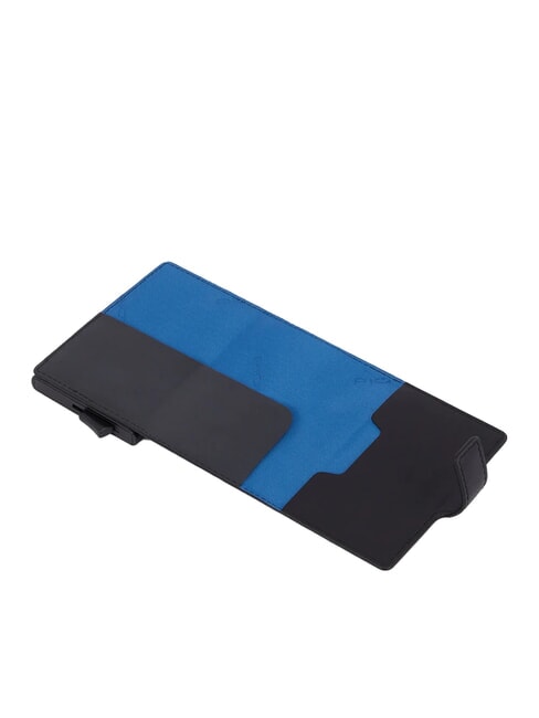 URBAN Metal and leather credit card holder black grigiongr - Men’s Wallets