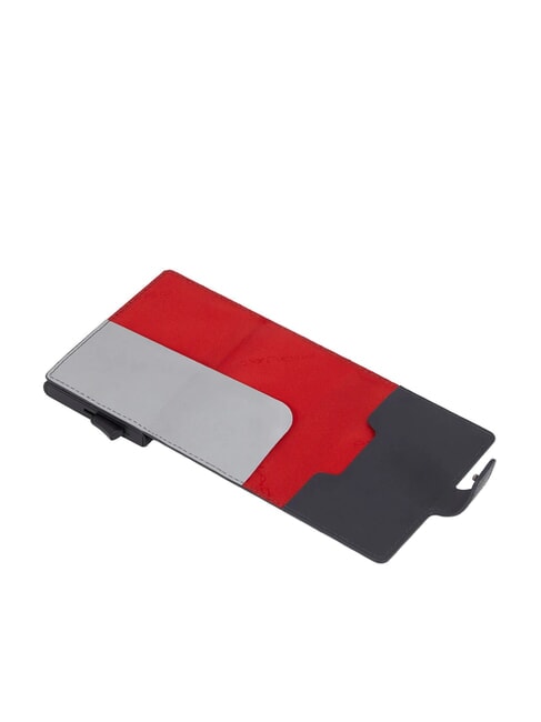 URBAN Metal and leather credit card holder Grey - Men’s Wallets