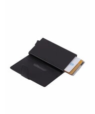 PIQUADRO URBAN Metal and leather credit card holder - Men’s Wallets