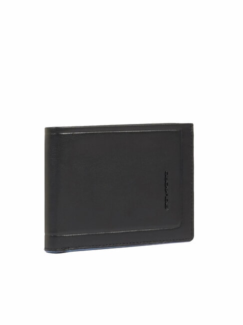 ATLAS Leather wallet with coin purse Black - Men’s Wallets