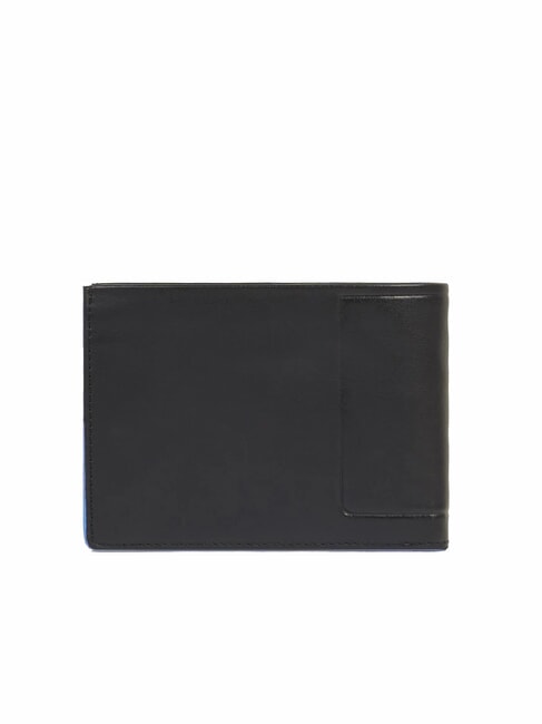 ATLAS Leather wallet with coin purse Black - Men’s Wallets