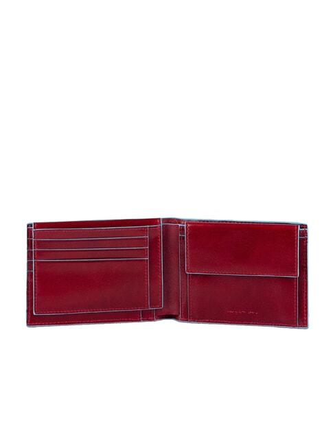 wallet BLUE SQUARE line, in leather RED - Men’s Wallets