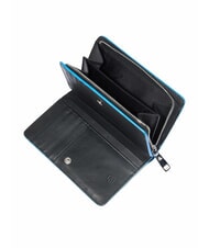 PIQUADRO ATLAS Medium leather wallet Black2 - Women’s Wallets - 3