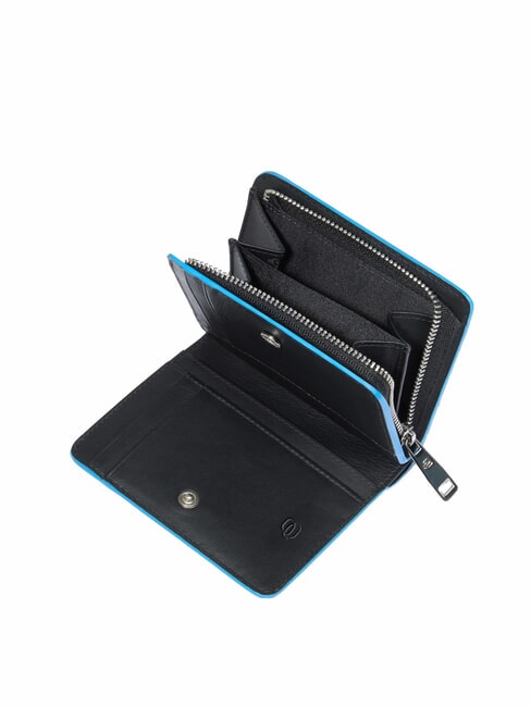 ATLAS Compact women's leather wallet Black2 - Women’s Wallets