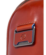 PIQUADRO BLUE SQUARE Fast-check 14" laptop backpack leather4 - Laptop backpacks - 5