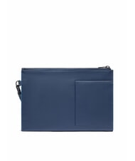 PIQUADRO ATLAS Men's leather iPad pouch blue - Tablet holder& Organizer - 3