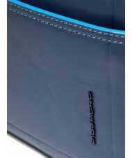 PIQUADRO ATLAS Men's leather iPad pouch blue - Tablet holder& Organizer - 4