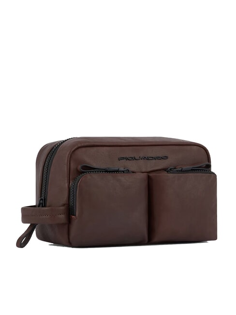 HARPER Leather beauty case MORO - Beauty Case