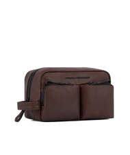 PIQUADRO HARPER Leather beauty case - Beauty Case