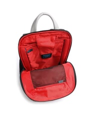 PIQUADRO URBAN 14" laptop backpack, in leather Grey - Laptop backpacks - 4