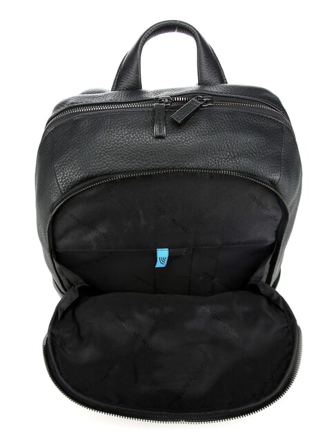 MODUS SPECIAL Leather backpack for PC 14 " Black - Laptop backpacks