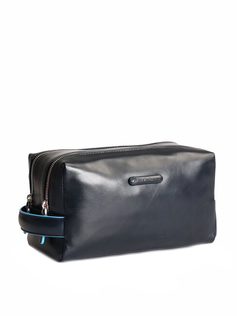 BLUE SQUARE  Leather Beauty Case blue - Beauty Case
