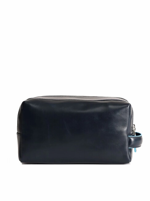 BLUE SQUARE  Leather Beauty Case blue - Beauty Case