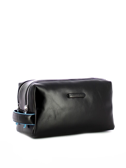BLUE SQUARE  Leather Beauty Case Black - Beauty Case