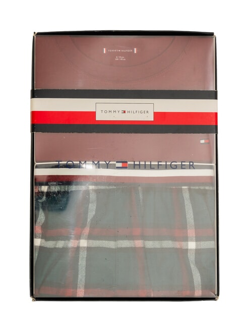 TH KIDS Pyjamas, shirt and trousers rg/ green global stripe ck - Children's pajamas