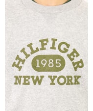 TOMMY HILFIGER TH KIDS Children's sweatshirt with print new light gray heather - Baby Sweatshirt - 3