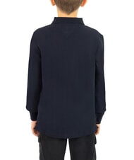 TOMMY HILFIGER TH KIDS Children's long-sleeved polo shirt desert sky - Child T-shirt - 2