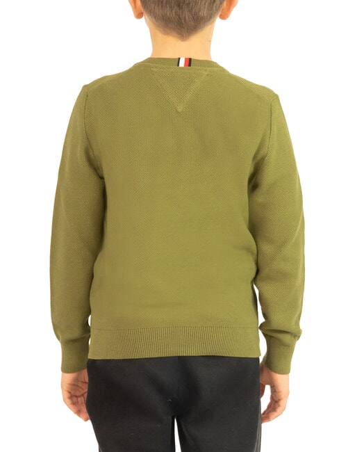 TH KIDS Children's crew neck cotton sweater putting green - Children's Sweaters