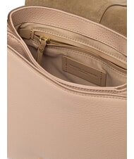 GIANNI CHIARINI HELENA ROUND Leather bag with double shoulder strap pink salt - Women&rsquo;s Bags - 5