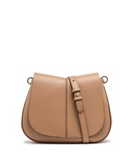 GIANNI CHIARINI HELENA ROUND Leather bag with double shoulder strap clay - Women&rsquo;s Bags - 2